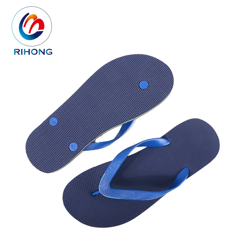 custom large size eco-friendly natural rubber strap low cost wholesale rubber flip flops thailand