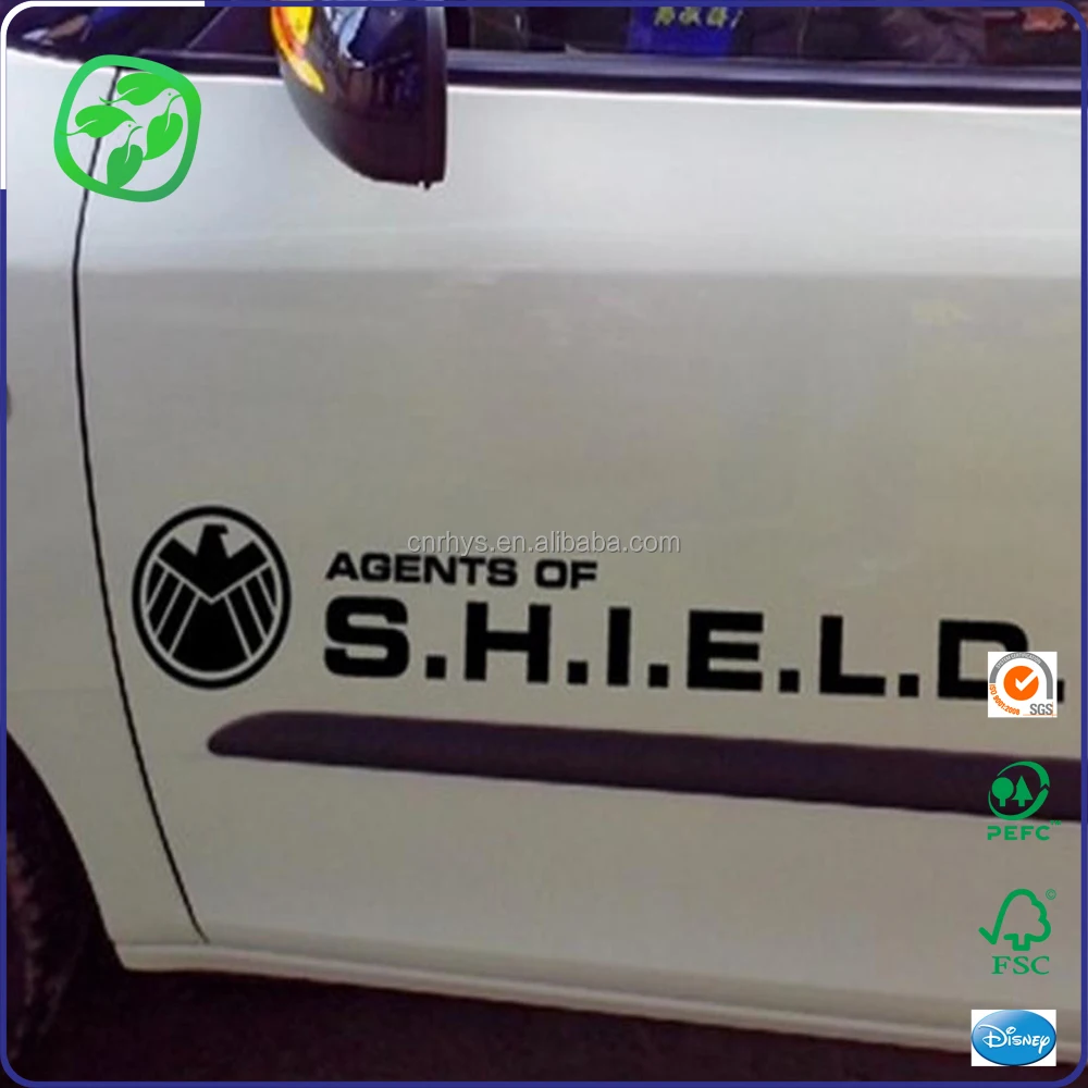 Custom car body stickers hot sale regular size for any