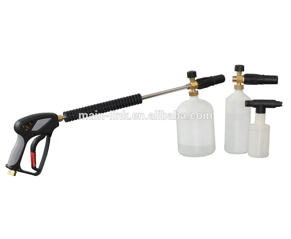 Foam Wash Gun, High Pressure Washer 1L Snow Foam Lance Bottle
