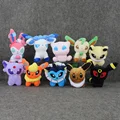 1Pcs Eevee Plush Mew Umbreon Espeon Jolteon Vaporeon Flareon Glaceon Leafeon Eevee Sylveon Stuffed Doll Toys