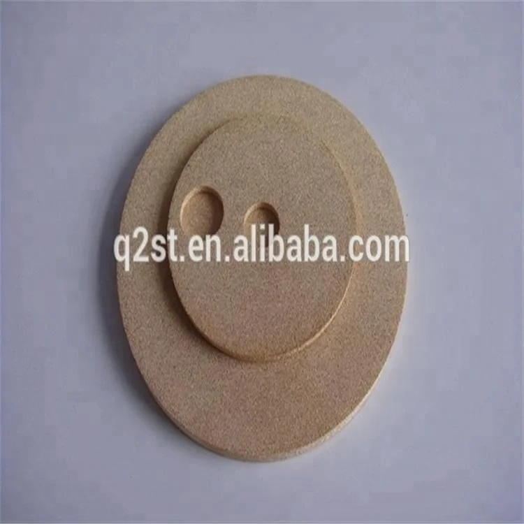 0.5-2-100micron sintered porous metal stainless steel bronze porous filter discs