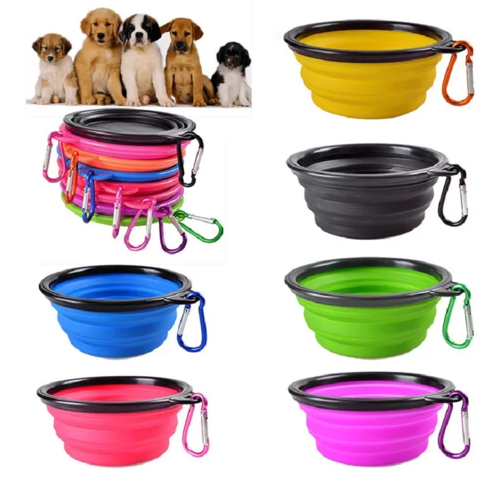 
Cheap TPE material Collapsible Pet Travel Bowl for Outdoor 