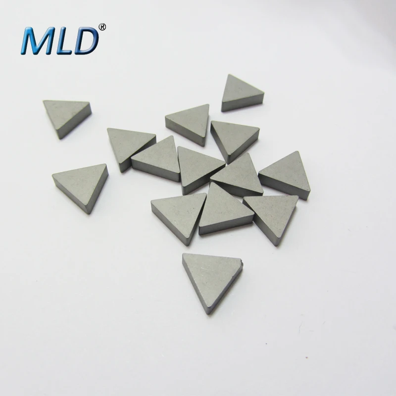 Triangle carbide tips blank milling insert P10 P20 P30 for steel machining
