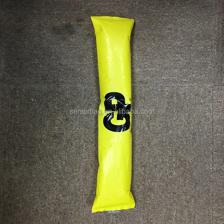 
2018 World Cup Russia Offical hand holiday ornaments PE Inflatable Cheering stick ballons 