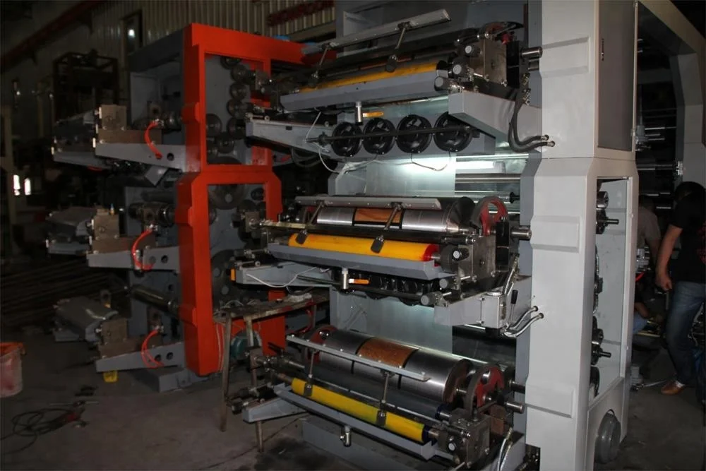 
YT41000 Biodegradable HDPE LDPE PE Plastic Film Blowing Printing Connect Line Making Machine Price 