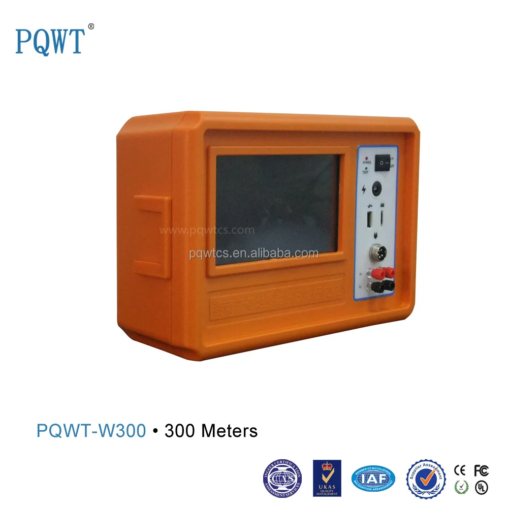 PQWT-W300 Long Range Высокая Точность Портативных Подземных Вод Детектор & Gold Mine Detector 300 М