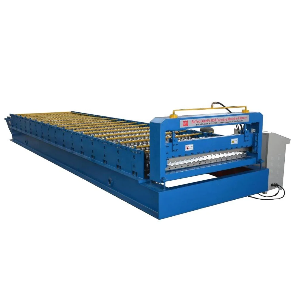zinc sheet corrugated sheet roll forming machine