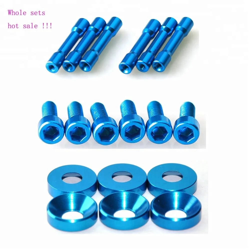 Precision unthreaded aluminum spacers black anodized aluminum female standoff