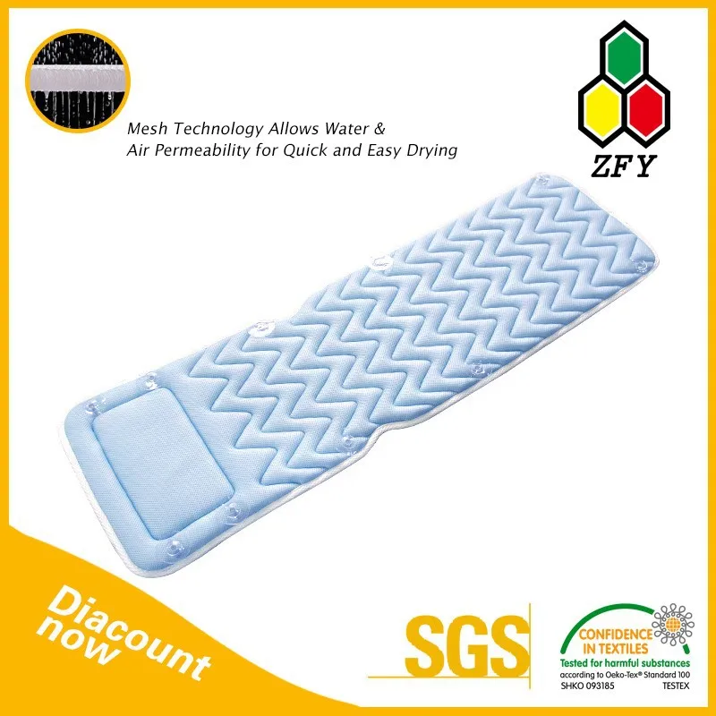 Patented product  hot sale environmental protection soft anti-slip bath mat with pillow