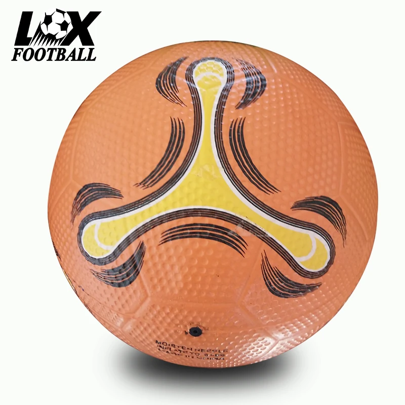Promotional Rubber Soccer Ball with a Golf Surface Traditional Rubber Football