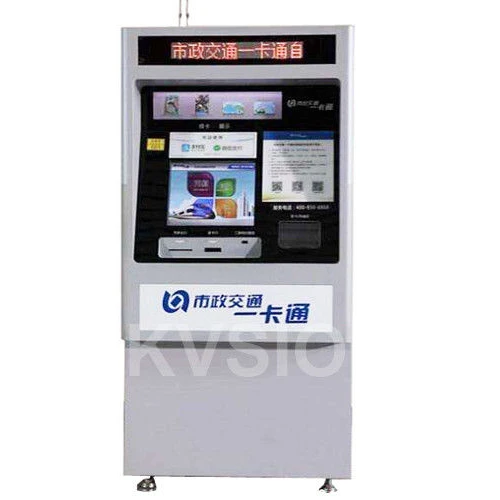 Self Service Cash Payment Ticket Vending Machine with Banknote Acceptor and Dispenser for Bus Metro Train Station