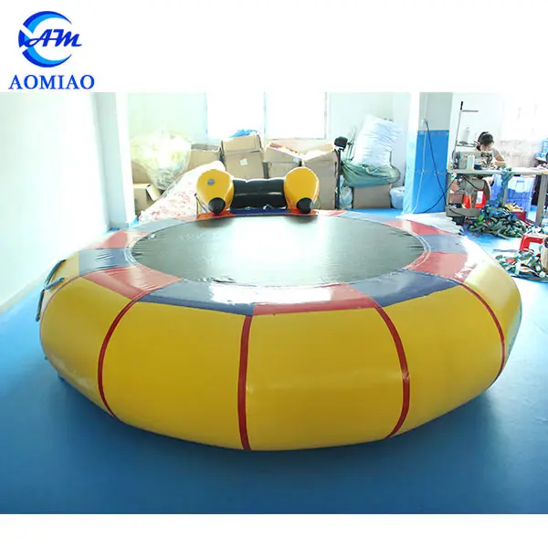 Inflatable floating obstacle inflatable water  game torpedo buoy for sale