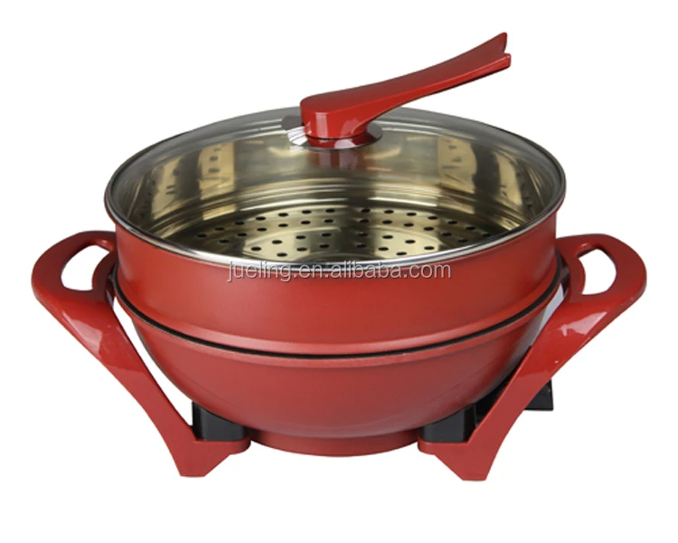 CE GS LFGB Certified Nonstick Multi-functional Electric Heating Hot Pan