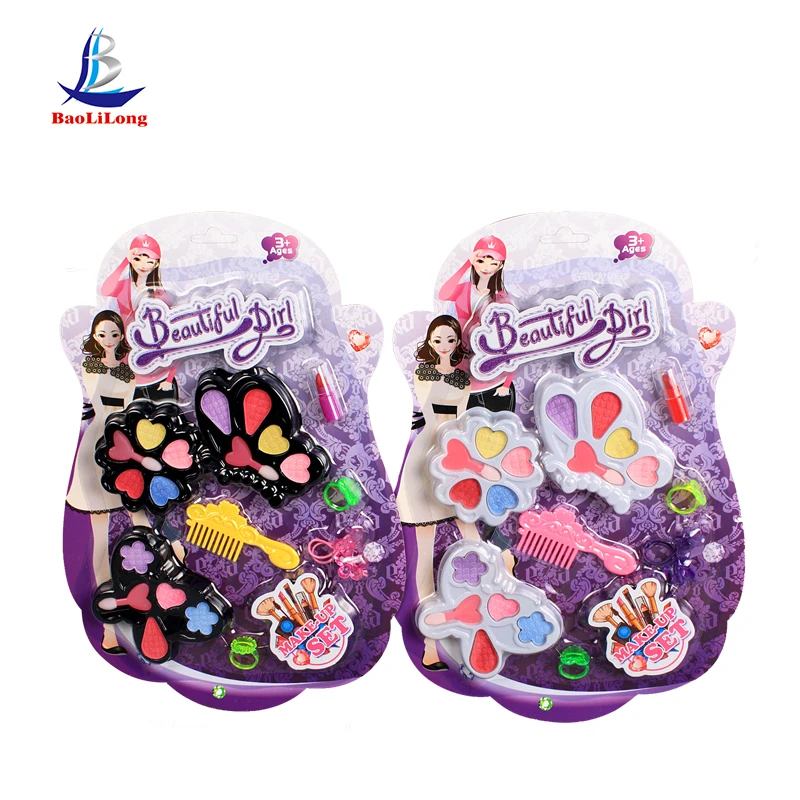 plastic toys girls make up set toys beauty set gift toys DIY paying