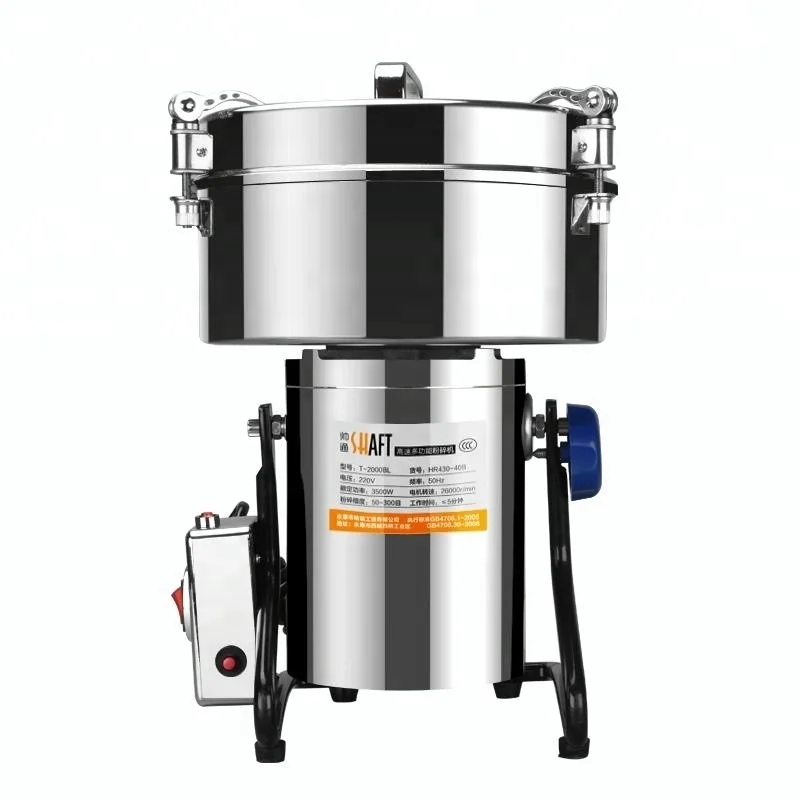 2500g commercial coffee grinder electric grain grinder High efficiency powder crusher