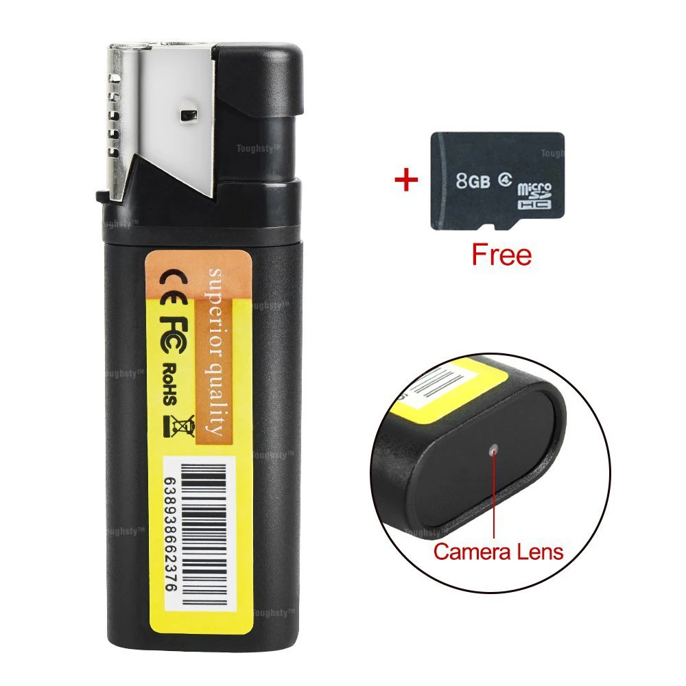  Скрытая мини HD-DVR Зажигалка супер камеры 1920*1080P портативная видеокамера USB Cam DV (цифровое видео осветительная DVR рекордер