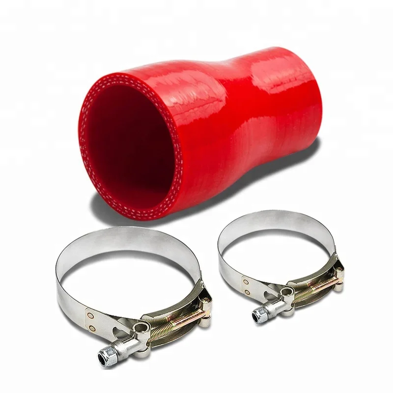 Customized Flexible 4 Layer 5mm Auto Silicone Rubber Reducer Hose