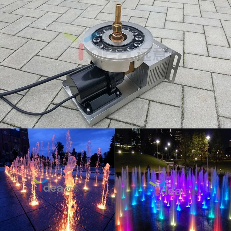 China DMX512 Control Variable Frequency Water Fountain Pump 24VDC for mini fountain