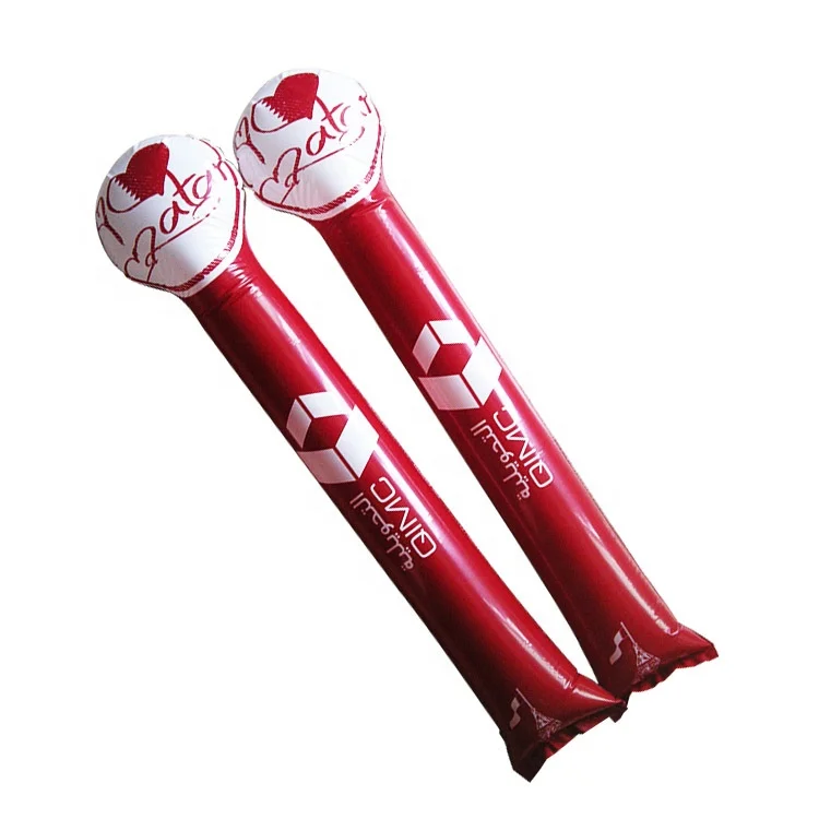 
Custom Printing Ballon Led Thunder Bang Stick/Inflatable Sticks/Thundersticks/Led Cheering Stick 