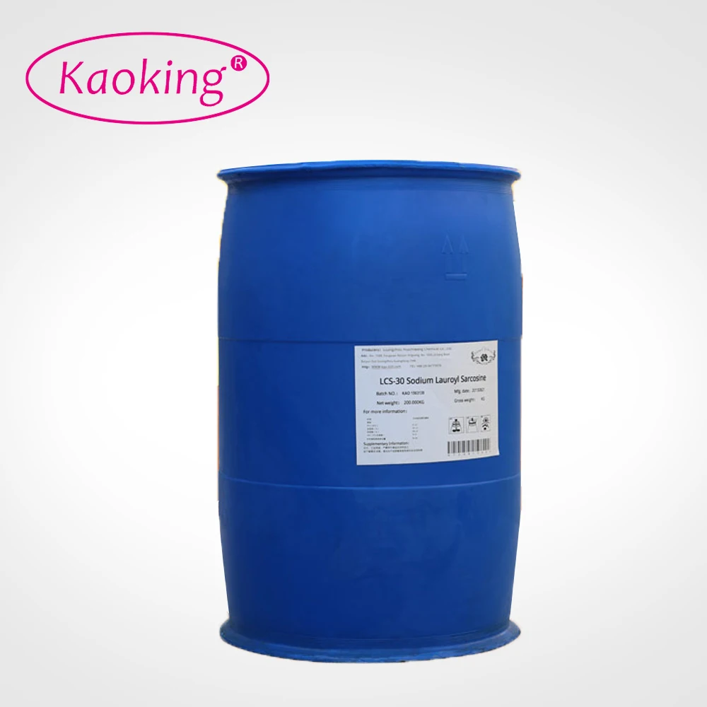 Potassium cocoyl glycinate N-Lauroylsarcosine Sodium Salt Sodium Lauroyl Sarcosinate