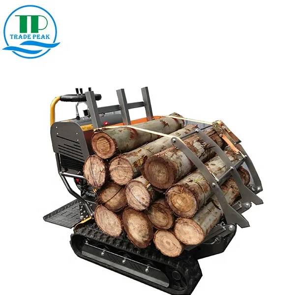 GP200 Gas Engine TRADE PEAK 500KG hydraulic mini dumper truck with wood plate