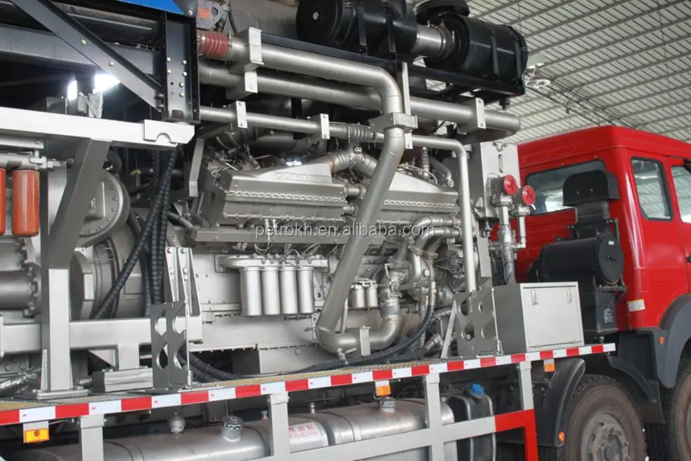 1800 frac unit for oil field drilling with heavy cracking injection well light crude mud pump gas and oil gathering production