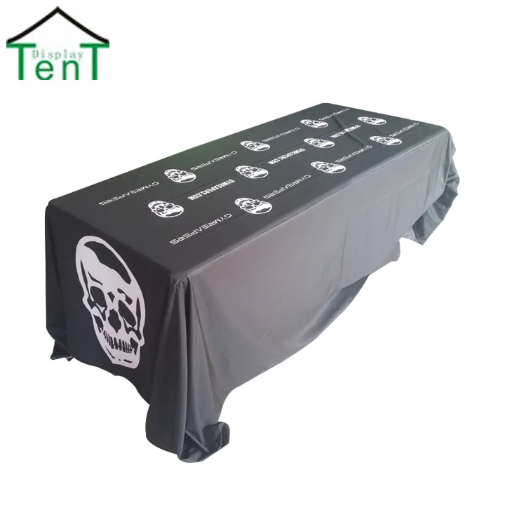 
Wholesale custom design printed advertising table cloth 