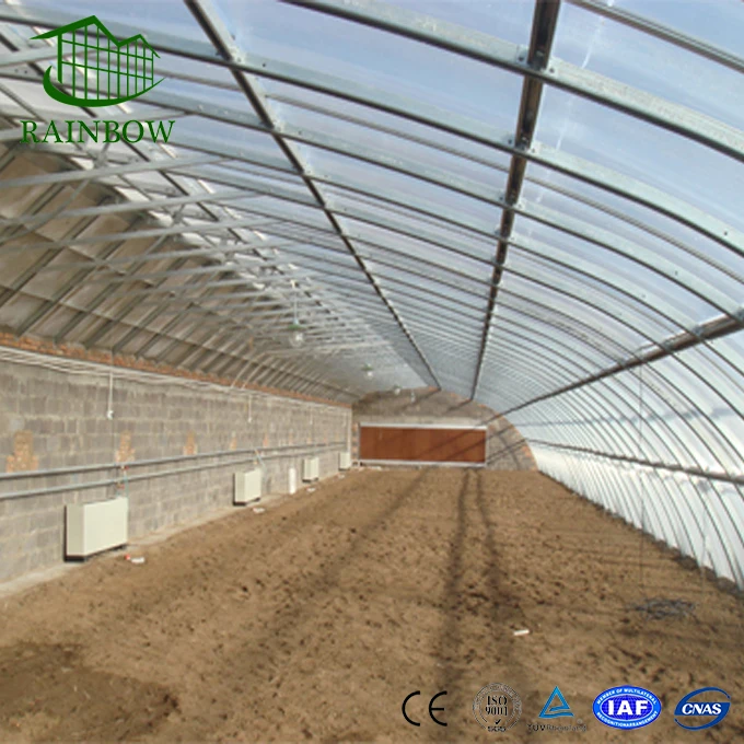 Китайская теплица с солнечной теплой зеленой пленкой для дома с системой отопления