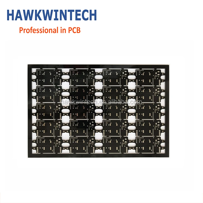 4 layer multilayer pcb semicircle lead free HAL fr4 pcb circuit boards PCB assembly