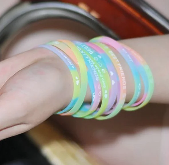 china bead manufacturers silicone bracelet