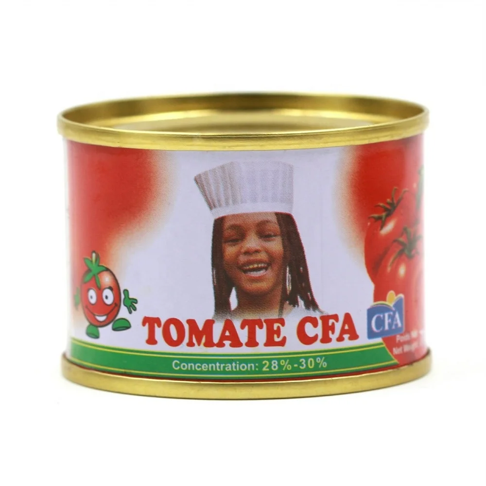 tinned tomato paste in 70g