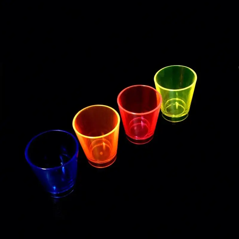 Neon UV Glow Shot Glass