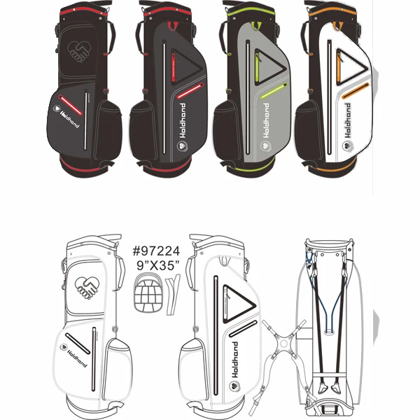 Лидер продаж, легкая модная сумка для гольфа из полиэстера