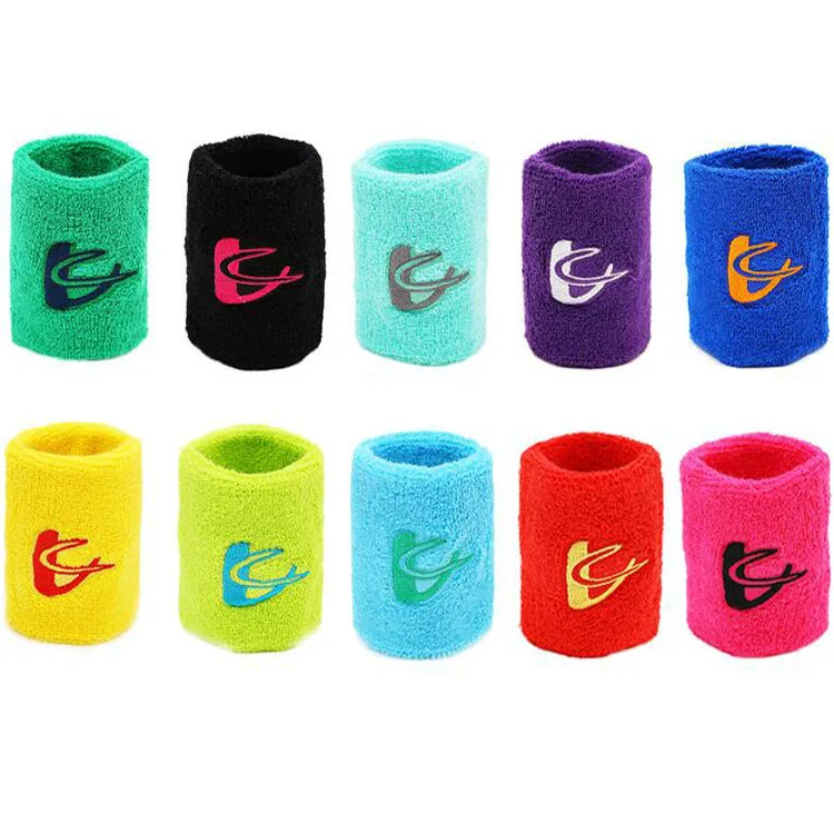 elastic sports wristband wristband sweatband nylon sweatband tennis wristbands with logo custom