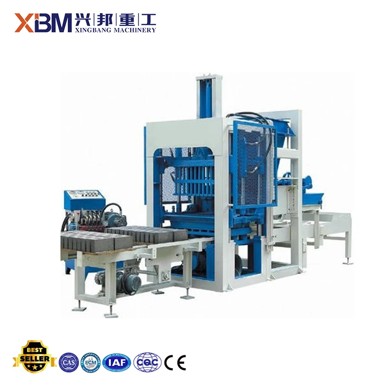 
Fully Automatic cement Concrete Brick Making Machine for paving construction 