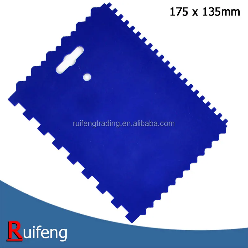 175 x 135mm Plasplug Combination Tile Grout Profiler Filling Adhesive Spreader Squeegee