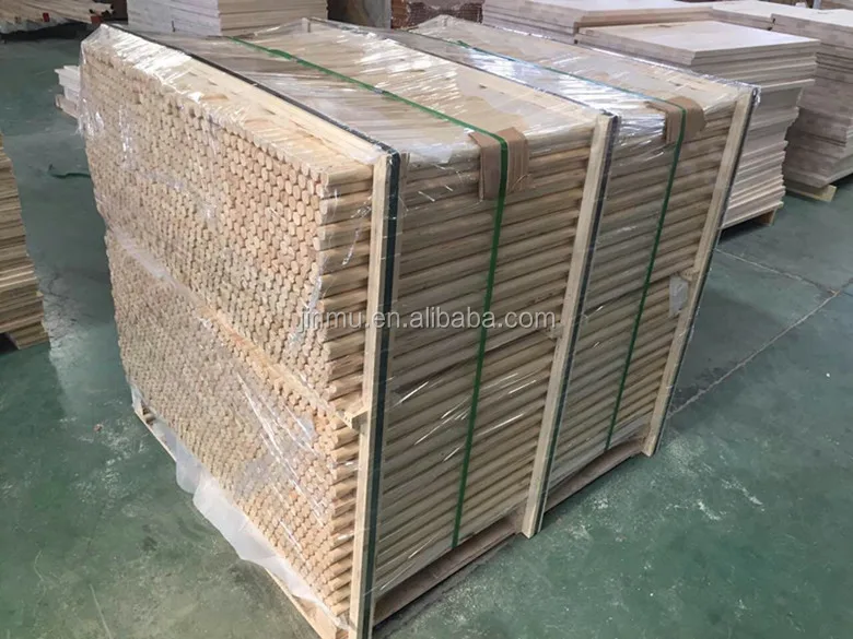 China manufacturer corn broom wooden handle with FSC certification