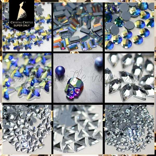 Factory Price Wholesale DIY Jewelry Making 2035 Chessboard Circle 6MM Round Loose Crystal Synthetic Diamond