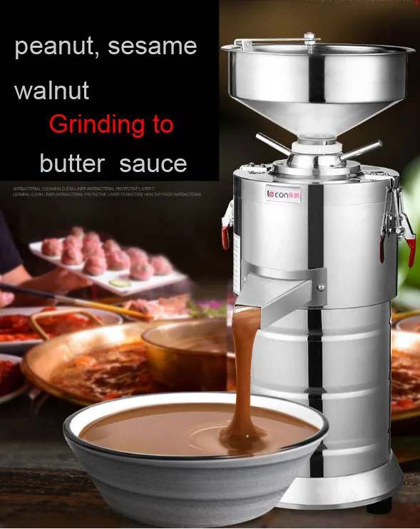 Stainless steel peanut butter machines/nut butter grinding machines/pepper chilli tomato sauce making machine