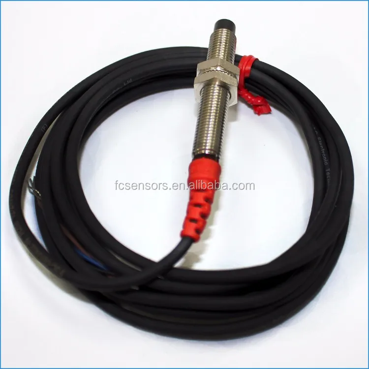 DC 12V 8mm Proximity Sensors Price 2mm Sensing PNP NO Non-flush  Switch