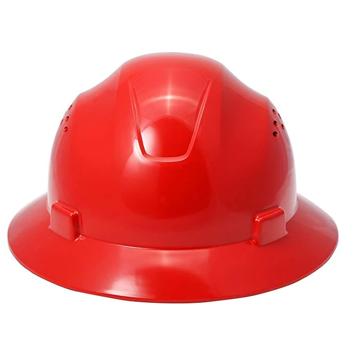 
Darlingwell Hot selling full brim safety helmet ansi construction hard hat sun shade 