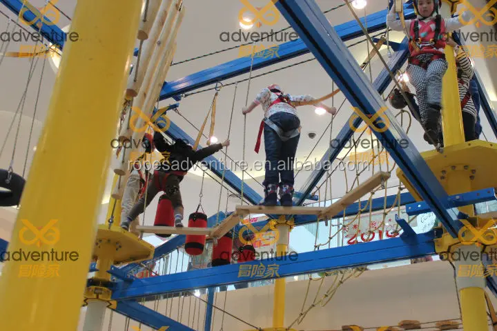 rope course amusement rides, children play equipment, fun fair games for sale