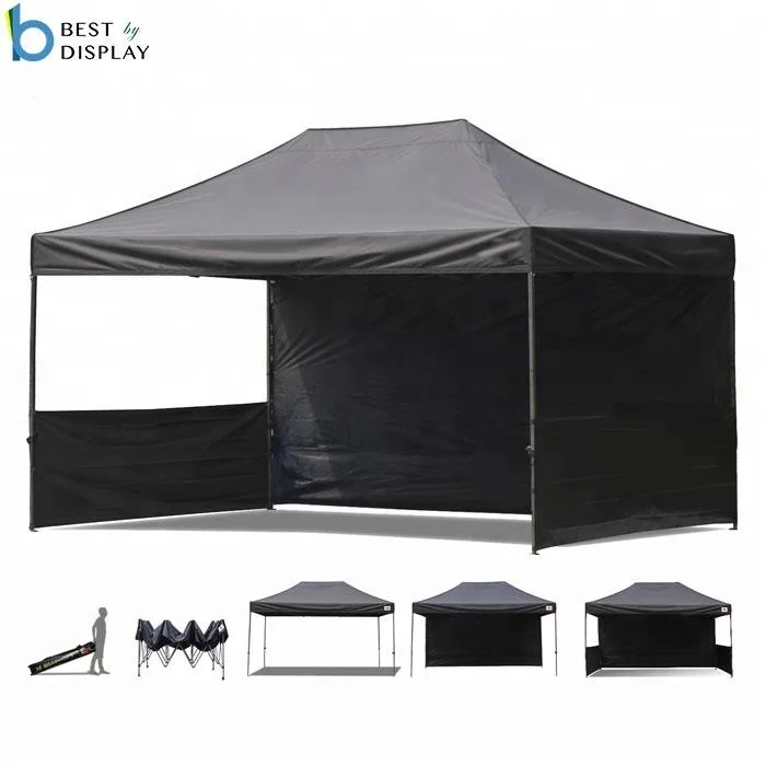 Large 10x20 Canopy Tent/ 10x20 Pop Up Canopy/ Carport Waterproof Outdoor Party Tent with Removable Walls and Wheeled Bag