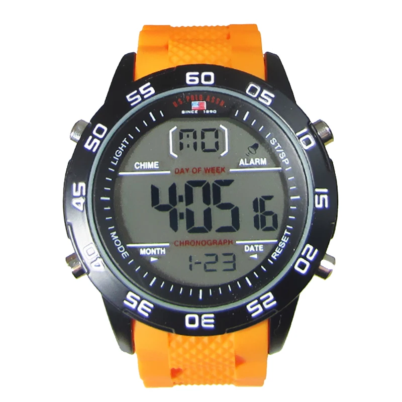 multi-function digital watch logo stop watch digital man watch
