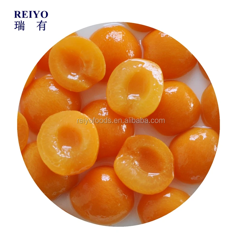 
Golden sun canned apricot in syrup 
