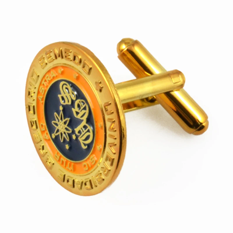 Запонки с эмалированным флагом для мужчин от китайского производителя