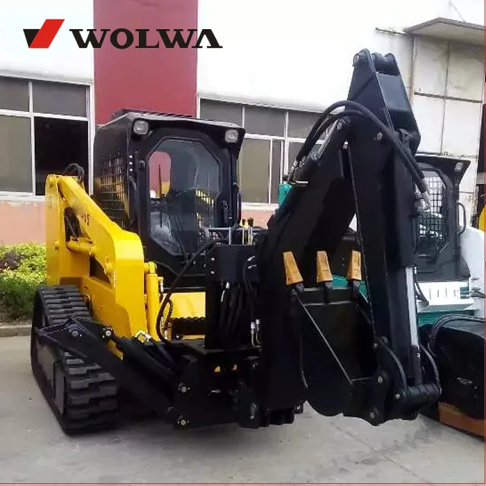 100 hp track  mini skid steer loader with attachments for sale