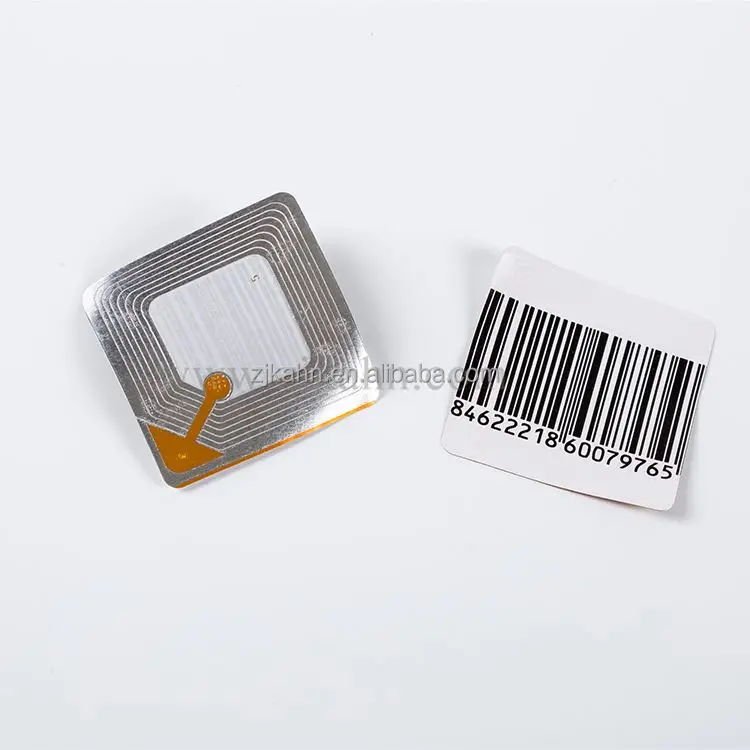 Useful 50*50mm Eas 8.2mhz Rf Soft Label Soft Security Tag EAS Retail Alarm Security System Retail Store Retail Loss Prevention