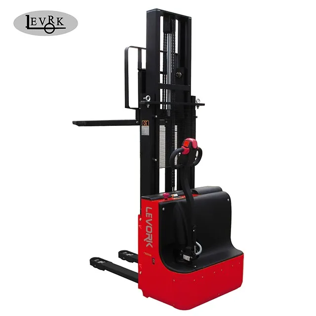 
Electric Forklift Pallet Lifter 1ton 3.5m Semi Electric Stacker Price 