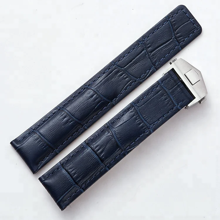 
Promotional vintage genuine leather men women watch band strap for TAG heuer omega watch 